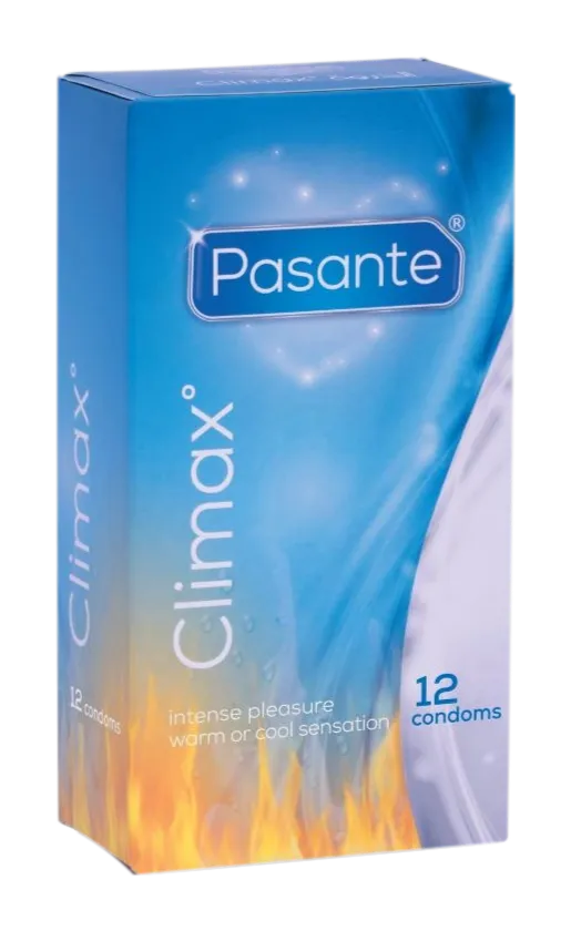 Pasante Climax preservativi effetto caldo freddo