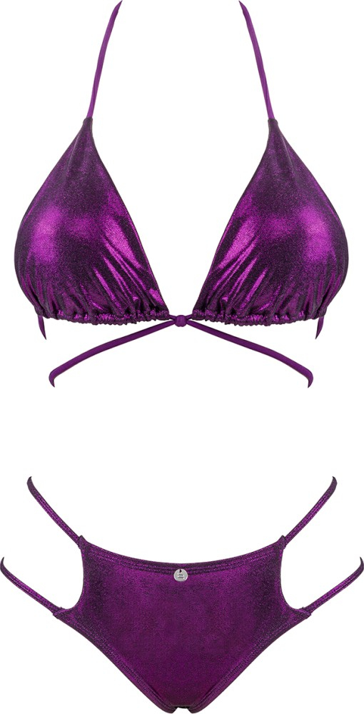 Obsessive Balitta bikini viola coppe triangolari