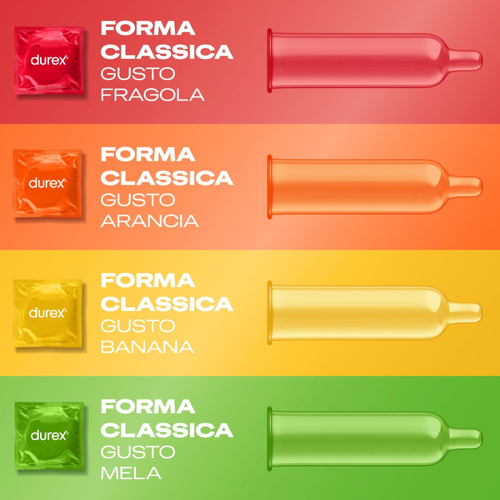 Durex Tropical preservativi aromatizzati 144 pezzi colorati