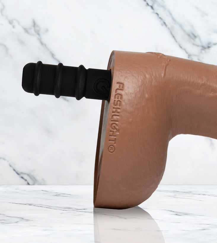 Fleshjack Two-Player maniglia doppia per dildo rigida