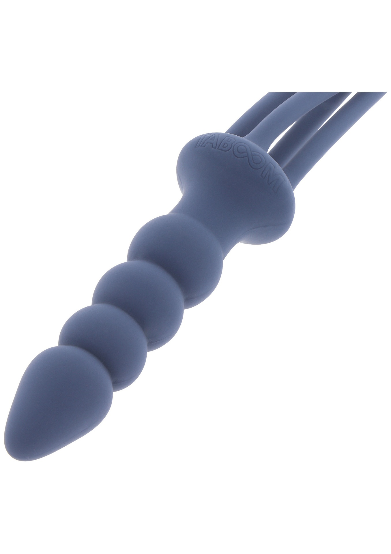 Taboom Silicone Whip and Plug plug anale con frustino
