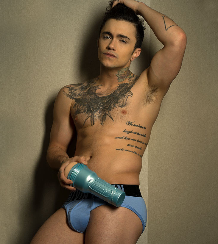 Fleshjack Boys Jake Bass masturbatore anale Dream