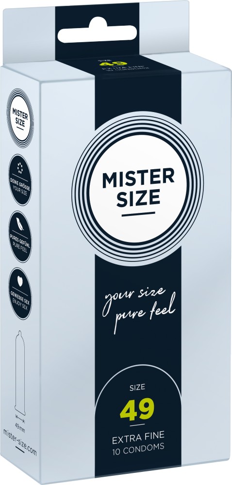 Mister Size 49mm preservativi su misura 3 pezzi