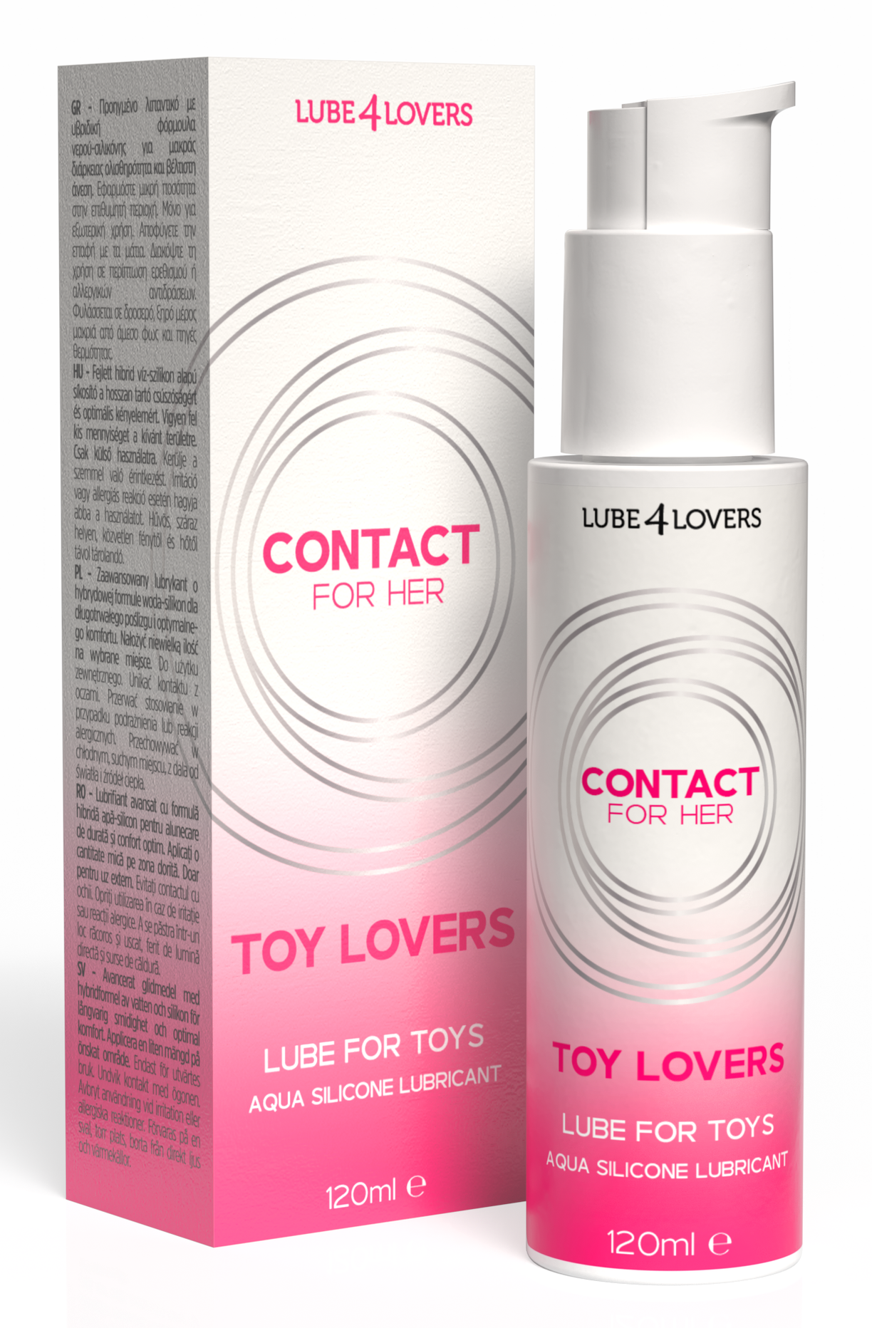 Lube4Lovers Toy Lovers lubrificante sex toys 120 ml ibrido