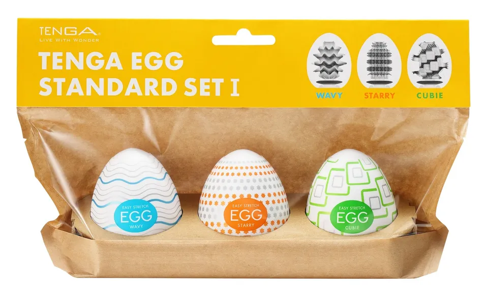 Tenga Egg Standard masturbatore uomo 3 Pack 1