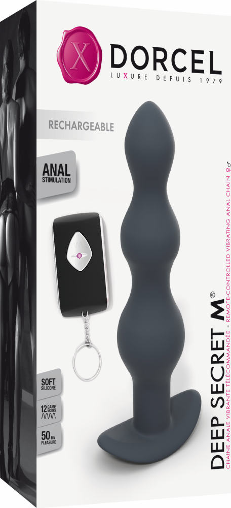 Dorcel Deep Secret M palline anali vibranti telecomando