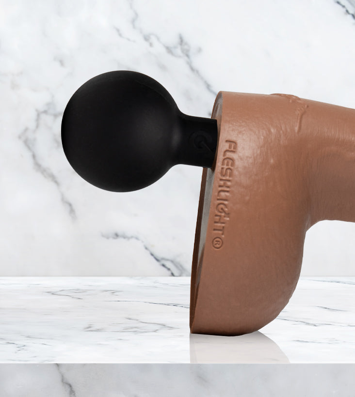 Fleshjack Controller impugnatura dildo doppia silicone