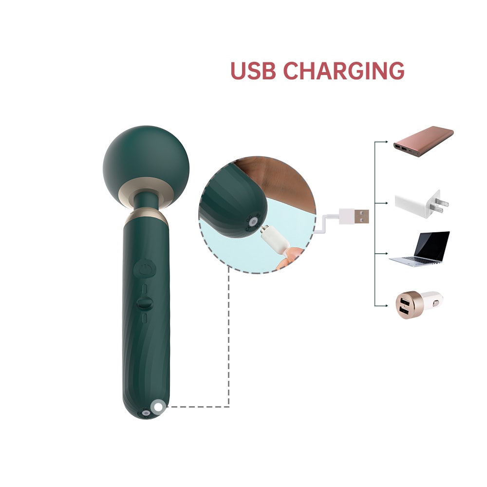 Magic Motion Zenith vibratore wand silicone app