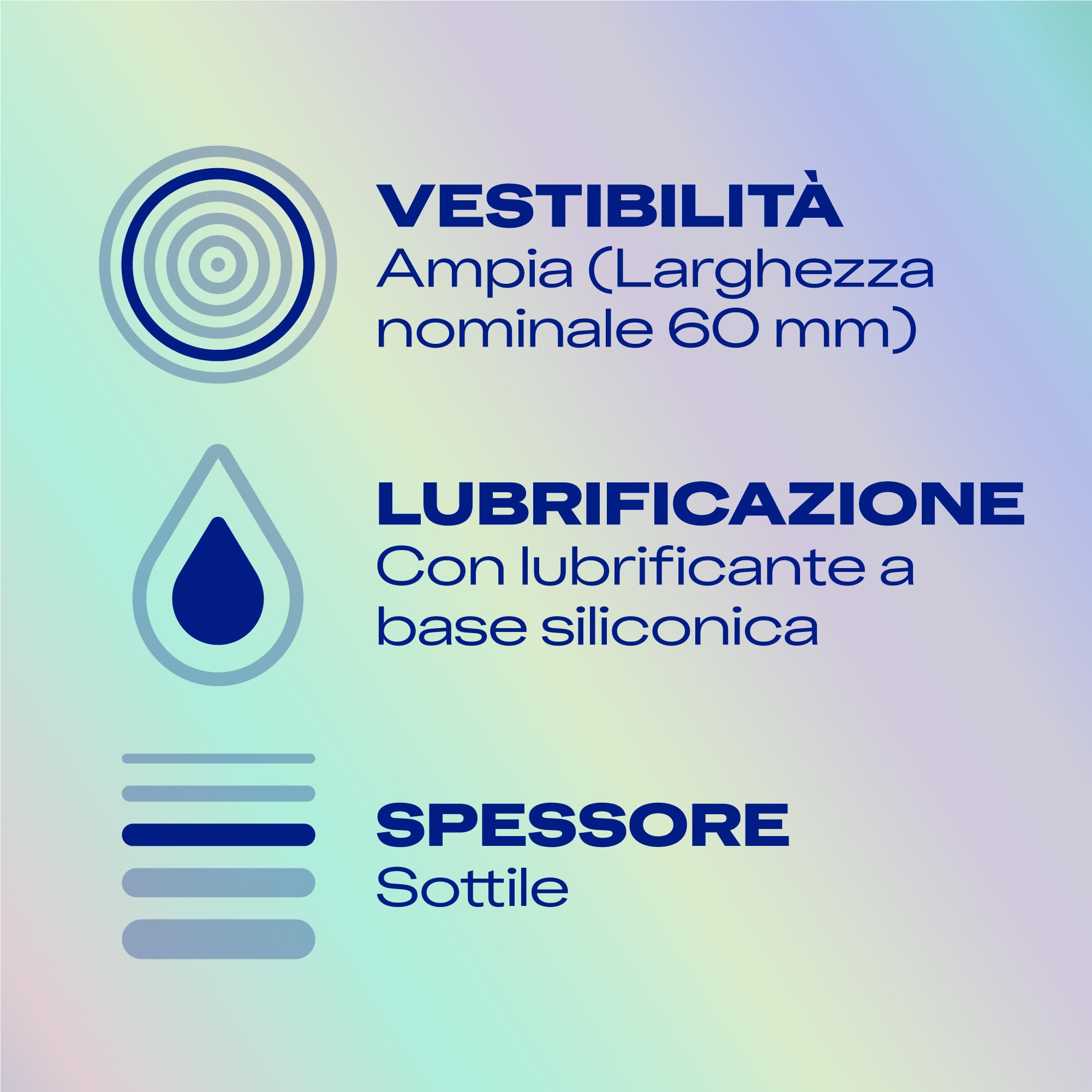 Durex Invisible XL preservativi 18 pezzi misura 60 mm
