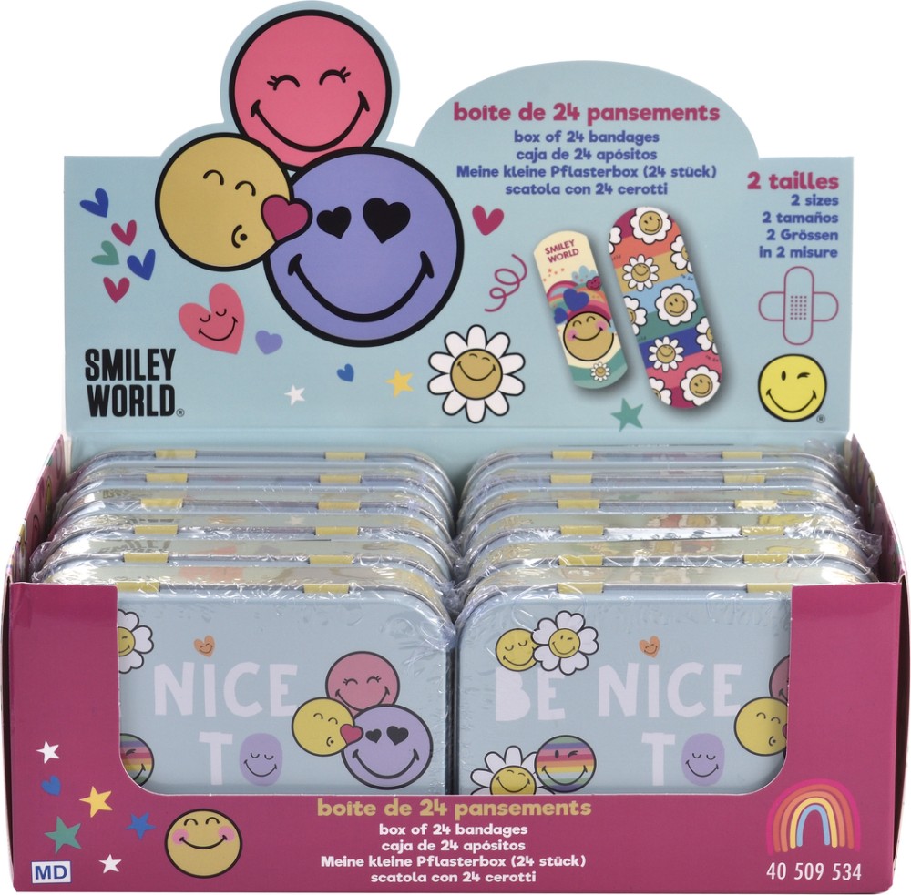 Take Care Smiley cerotti bambini colorati