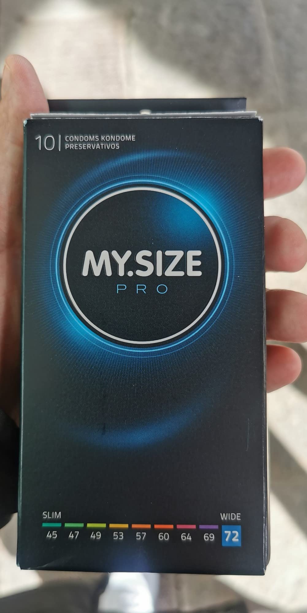 MY.SIZE PRO Elite preservativi 45 mm 10 pezzi stretti