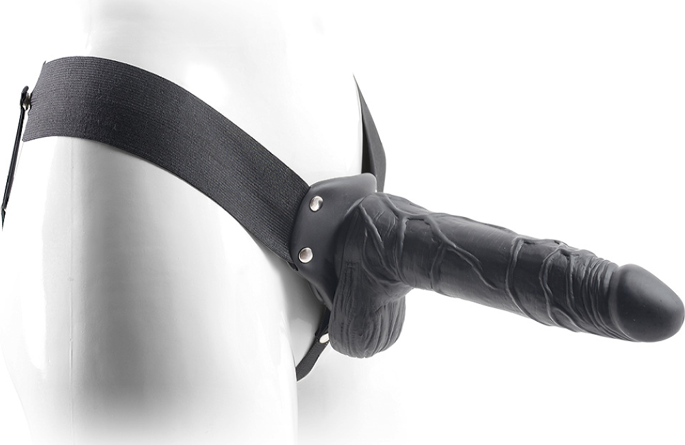 Real Rapture 8 Flesh with Balls fallo strap-on cavo