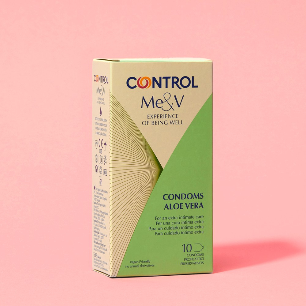 Control Aloe Vera preservativi 10 pezzi extralubrificati