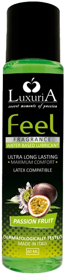 Luxuria Feel Fragrance lubrificante intimo fragola 60ml base acqua