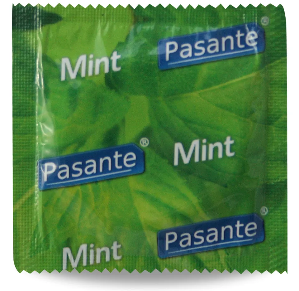 Pasante Menta preservativi aromatizzati 144 pezzi freschezza
