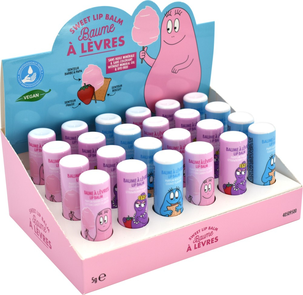Barbapapà Lip Balm burrocacao protettivo vegan