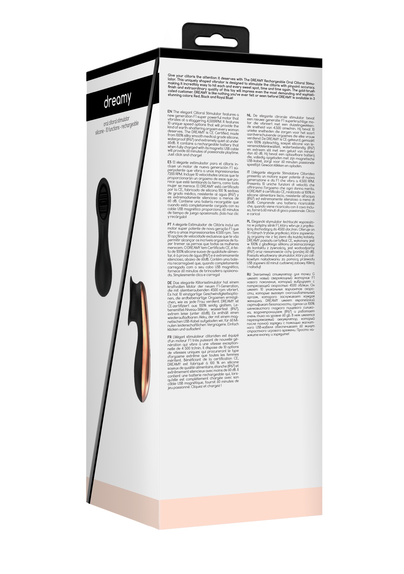 Elegance Dreamy stimolatore clitoride 10 funzioni silenzioso