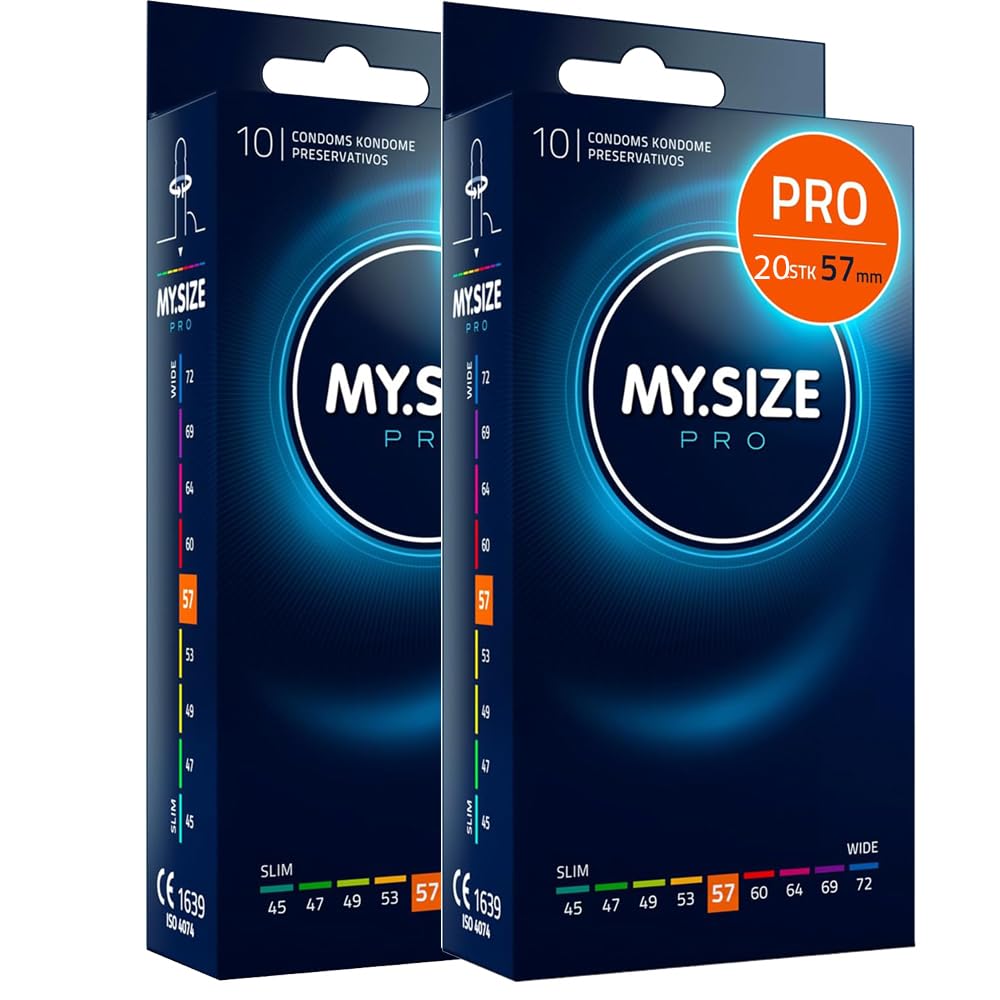 MY.SIZE PRO Elite 72mm Preservativi 20 Pezzi Mega XL