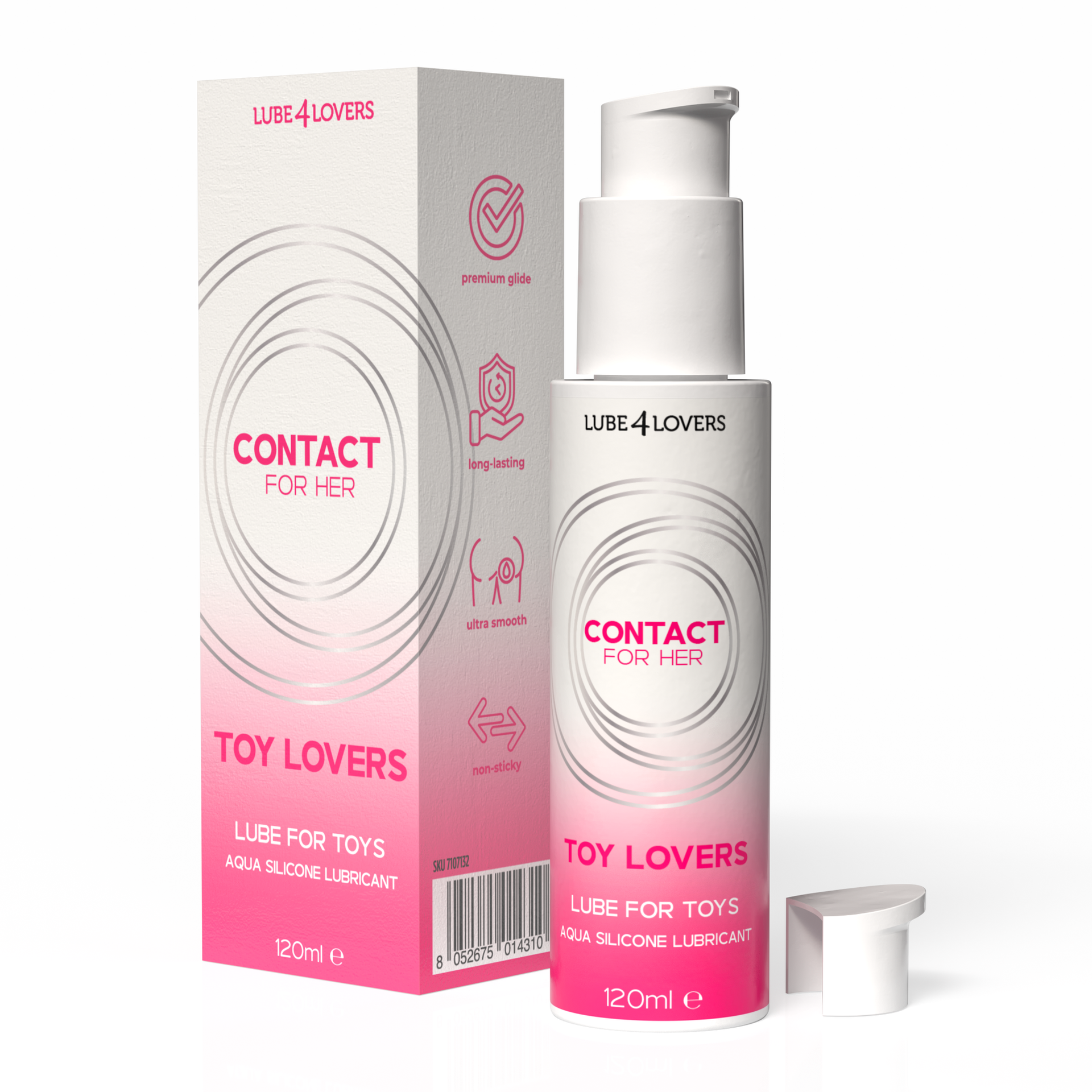 Lube4Lovers Toy Lovers lubrificante sex toys 120 ml ibrido