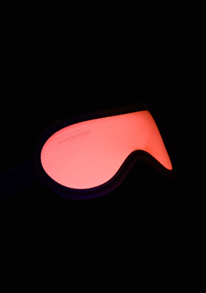 Taboom Blindfold mascherina copriocchi rosa fosforescente