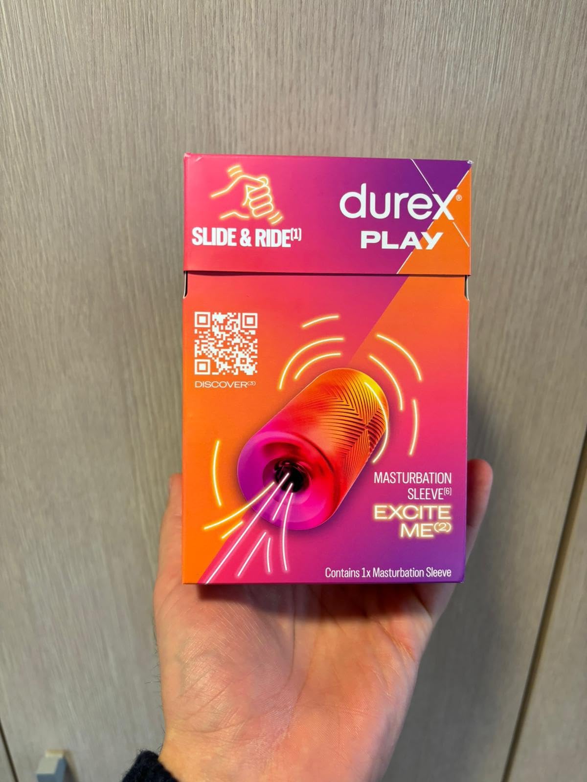Durex Masturbatore Uomo sex toy sleeve silicone nervature
