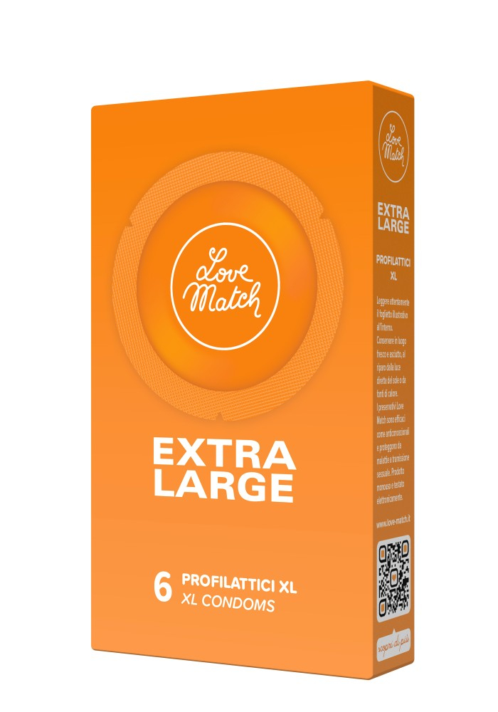 Love Match Extra Large preservativi large 6 pezzi