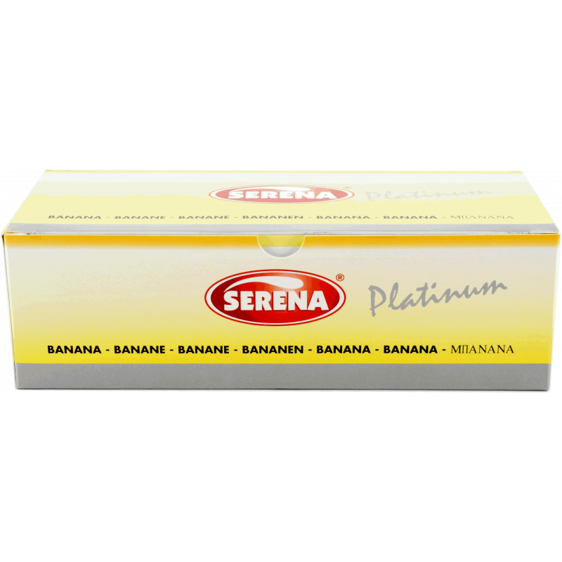 Serena Platinum Banana preservativi aromatizzati 144 pezzi