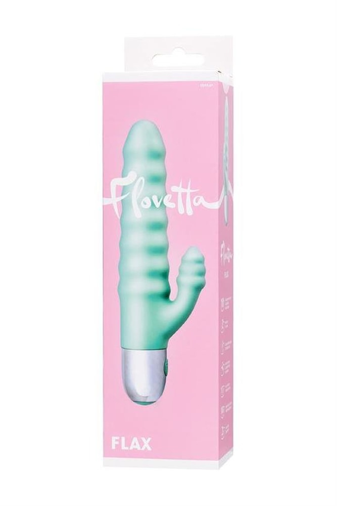 Toyfa Flovetta Flax vibratore rabbit 2 motori silicone 10 modi