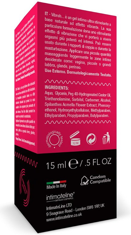 Intimateline Vibroh gel stimolante effetto vibrante