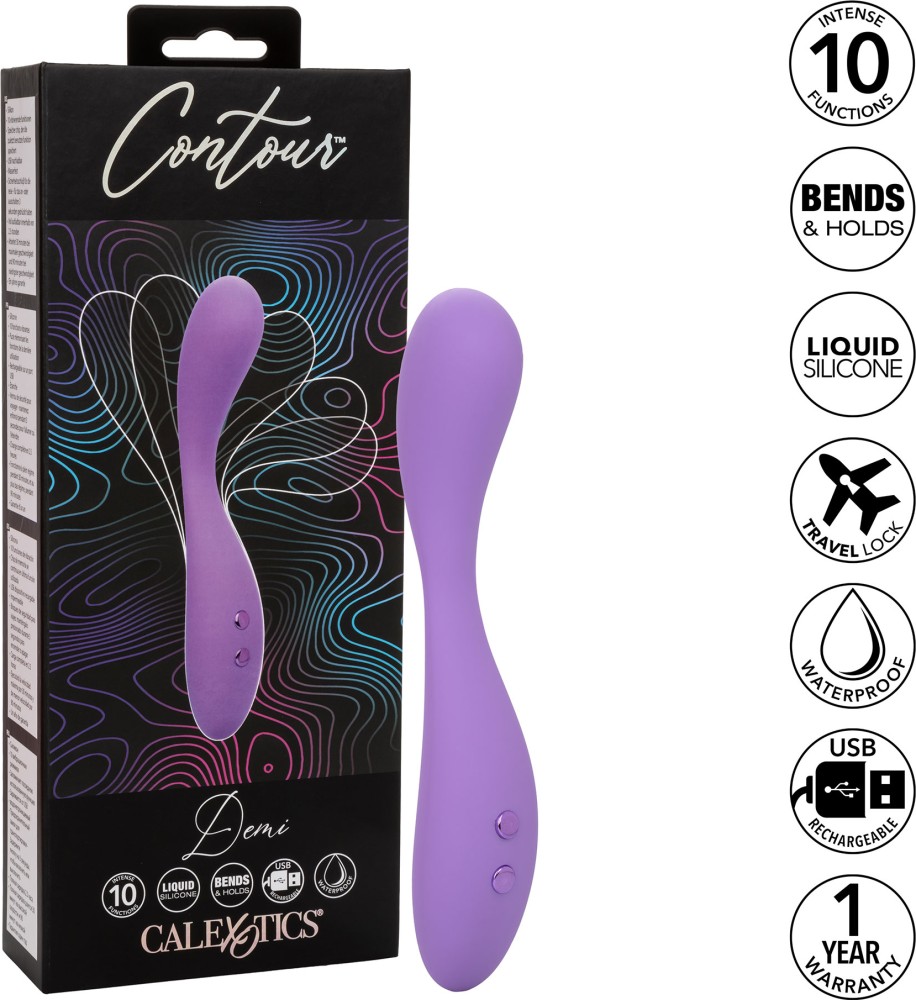 Calexotics Contour Demi vibratore punto G flessibile