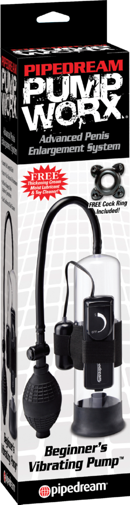 Pipedream Pump Worx Beginners Vibrating Pump pompa pene vibrante