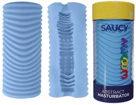 Wooomy Saucy masturbatore uomo texture interne