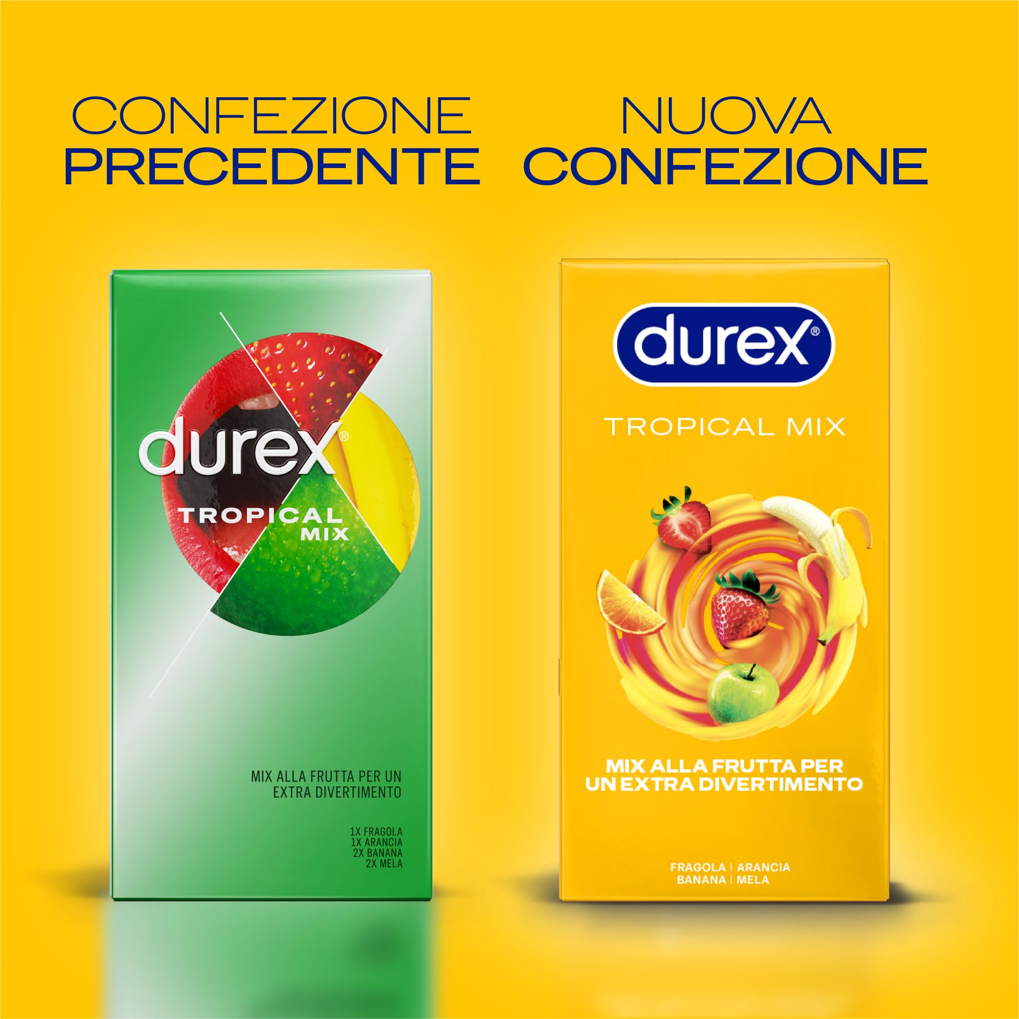 Durex Tropical preservativi aromatizzati 6 pezzi frutta