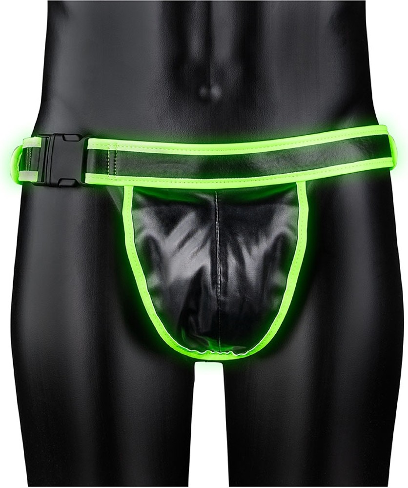 Ouch! Buckle Jock Strap Glow in the Dark Sospensorio S/M