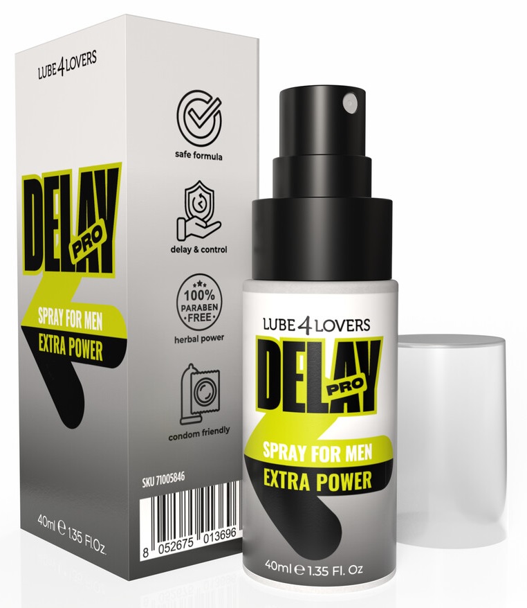Lube4Lovers Delay Pro Spray Ritardante Base Acqua