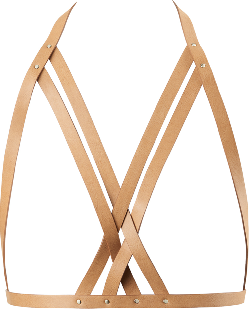 Bijoux Indiscrets Maze Halter Bra Harness seno 72-90 cm