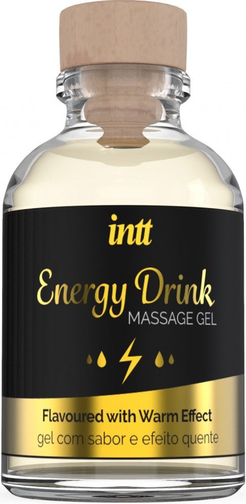 Intt Energy Drink olio da massaggio sensuale uso intimo
