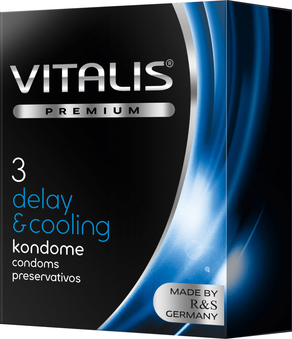Vitalis Delay & Cooling preservativi ritardanti effetto freddo