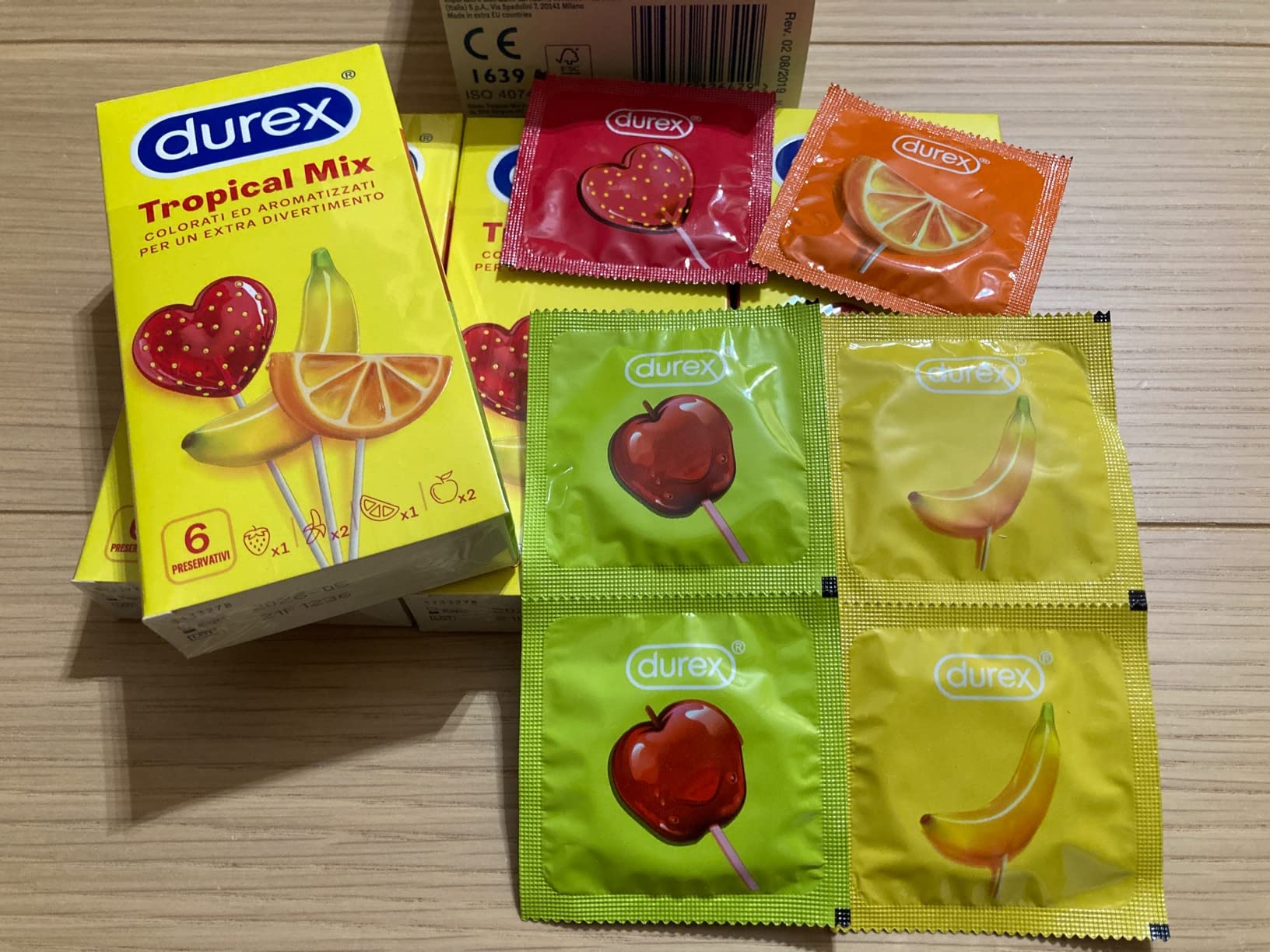Durex Tropical preservativi aromatizzati 24 pezzi frutta