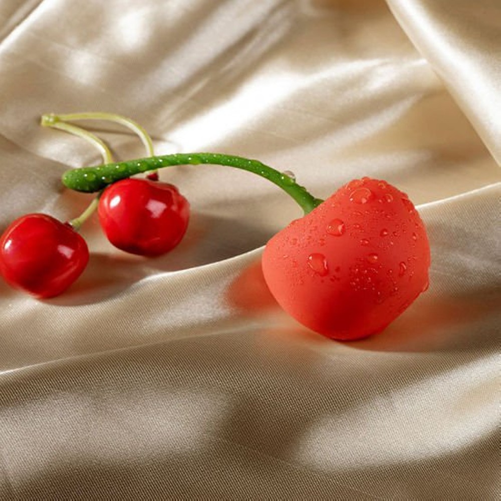 Emojibator Cherry pallina vibrante kegel silicone 9 modalità