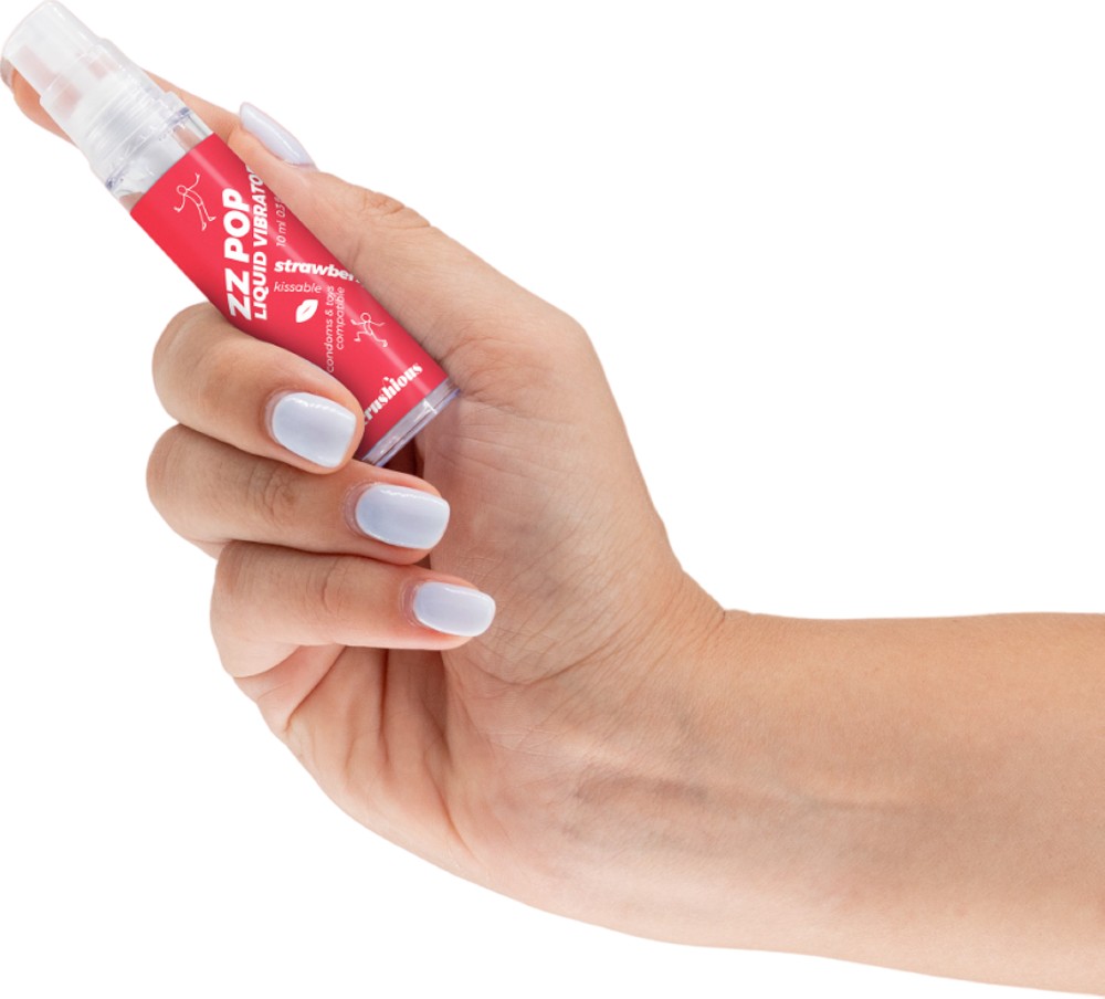 Crushious Zz Pop vibratore liquido fragola