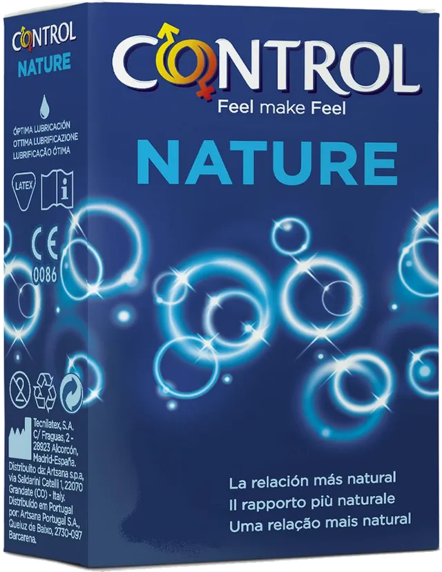 Control Adapta Nature Preservativo 3 pz Vestibilità Anatomica