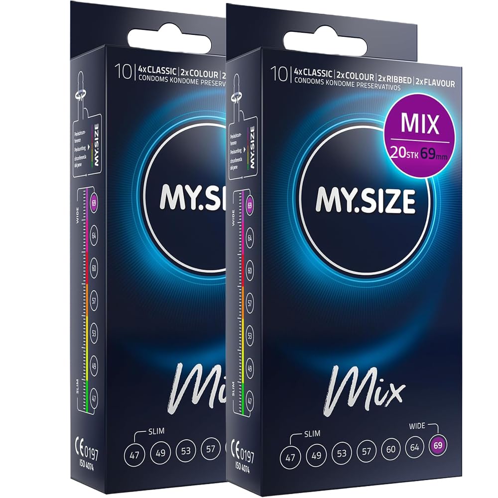 MY.SIZE PRO Mix preservativi 49mm 20 pezzi assortiti