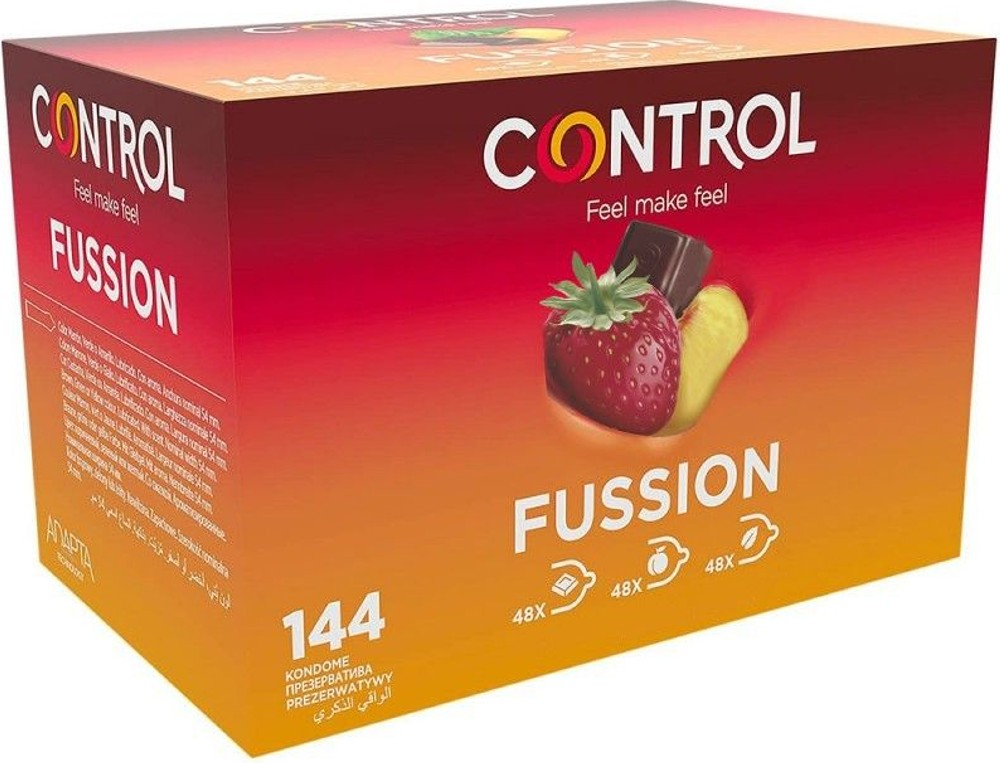 Control Adapta Fussion preservativi colorati 12 pezzi