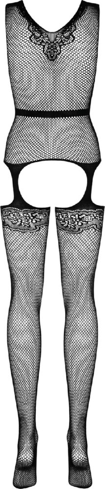 Obsessive Bodystocking F217 catsuit aperto con reggicalze