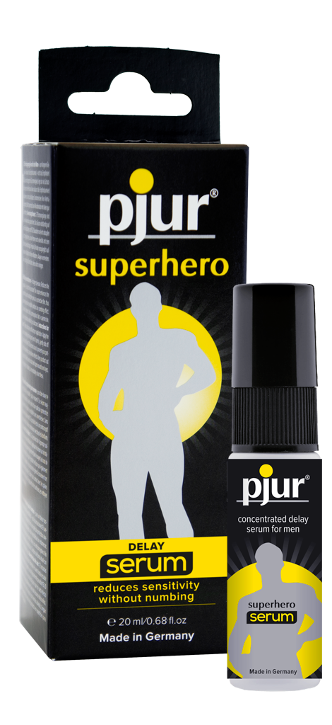 pjur Superhero Serum gel ritardante effetto desensibilizzante