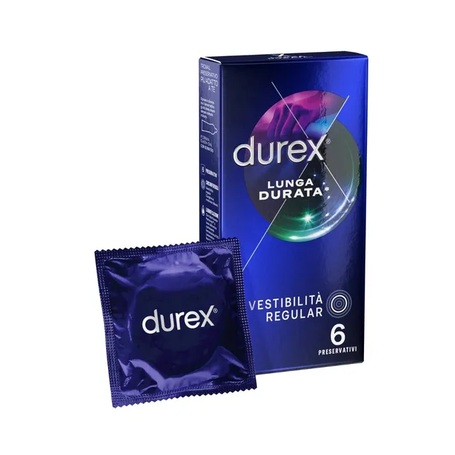 Durex Lunga Durata Preservativi Ritardanti 12 Pezzi