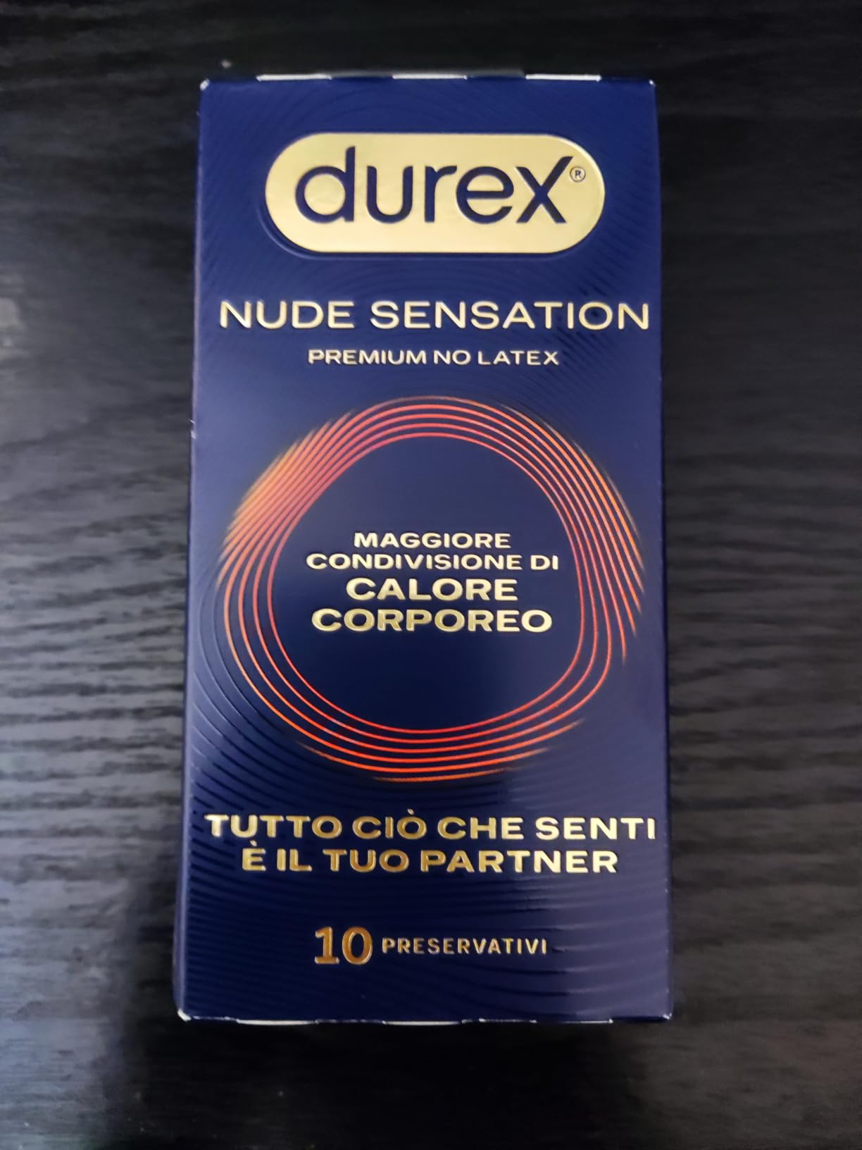 Durex Nude Sensation preservativi nitrile 10 pezzi senza lattice