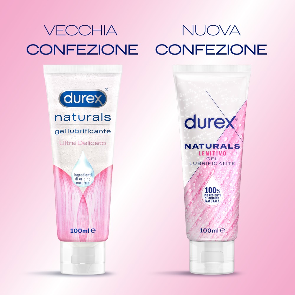 Durex Naturals Lenitivo Lubrificante Base Acquosa