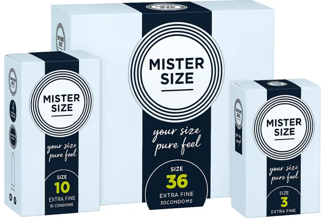Mister Size 64 mm preservativi su misura 3 pz